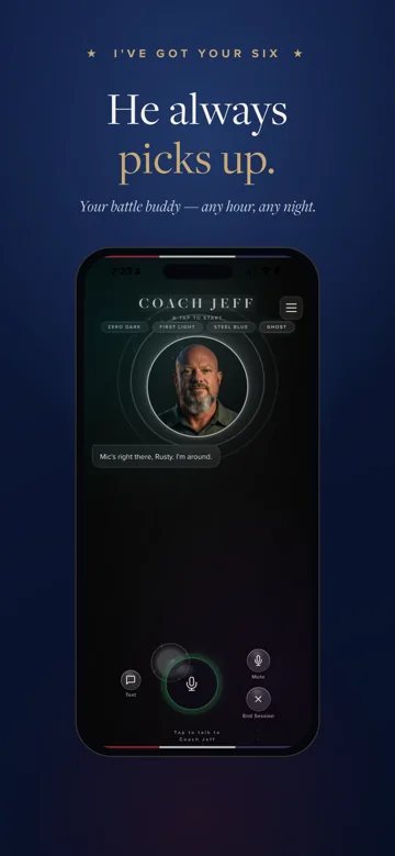 He always picks up.. App Store screenshot.