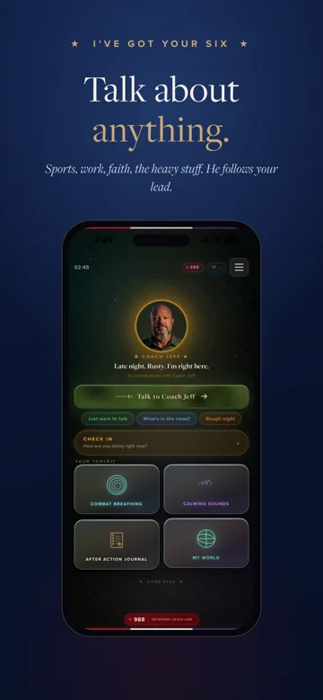 Talk about anything.. App Store screenshot.